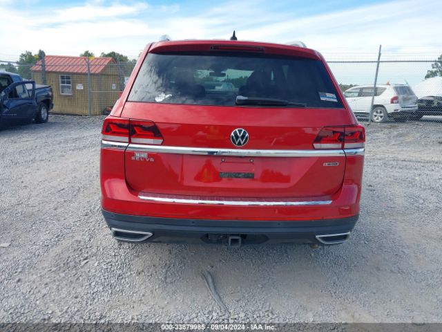 1V2TR2CA6MC540278 Volkswagen Atlas 3.6l V6 Sel Premium