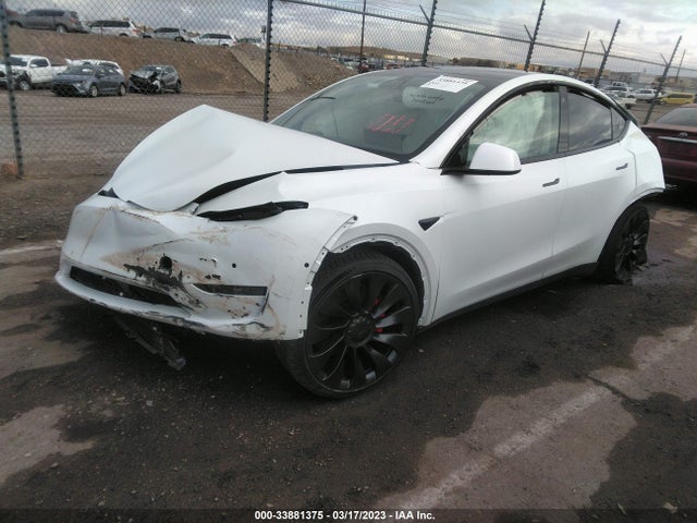 Tesla Model Y Performance 2022 7SAYGDEF9NF404784 Image 2