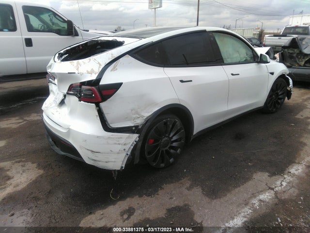 Tesla Model Y Performance 2022 7SAYGDEF9NF404784 Image 4