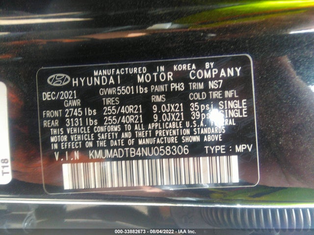 2022 Genesis GV70, VIN: KMUMADTB4NU058306