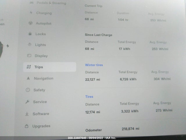 Tesla Model 3 Range Battery 2018 5YJ3E1EA8JF011935 Image 7