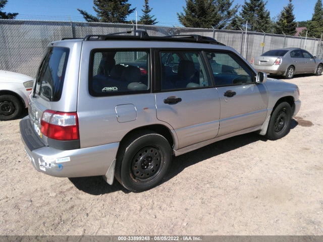 2002 SUBARU FORESTER S W/PREMIUM PKG VIN: JF1SF65632H714223