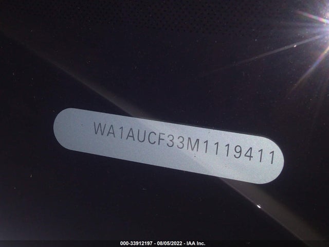 Audi Q3 PREMIUM 2021 WA1AUCF33M1119411 Image 9