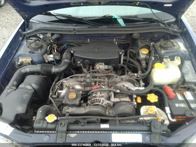 2002 SUBARU FORESTER L VIN: JF1SF63582H713871