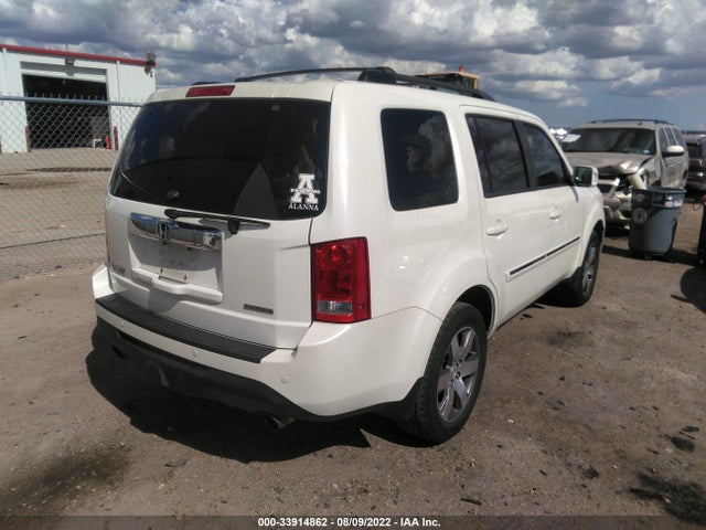 2013 HONDA PILOT TOURING VIN: 5FNYF3H9XDB021516