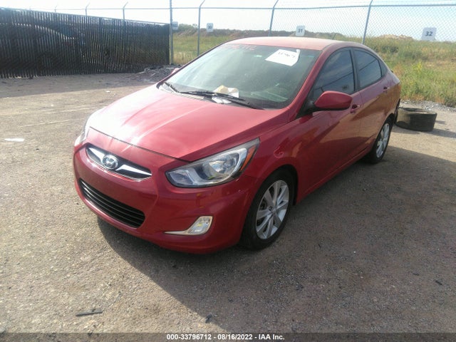 2013 HYUNDAI ACCENT GLS VIN: KMHCU4AEXDU494736