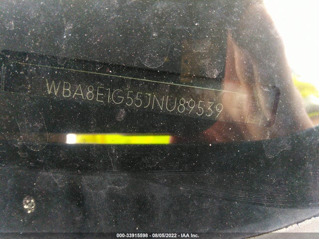 2018 BMW 3 Series, VIN: WBA8E1G55JNU89539