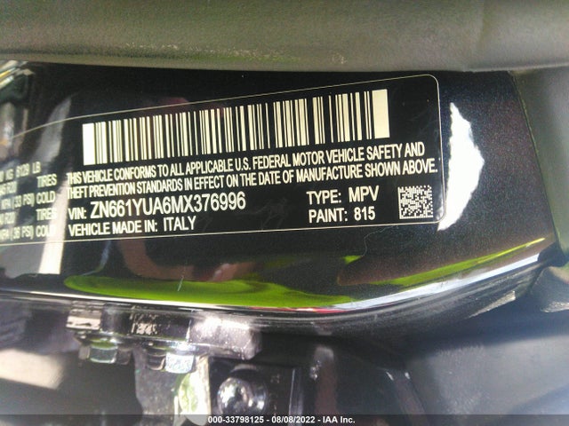 2021 Maserati Levante, VIN: ZN661YUA6MX376996