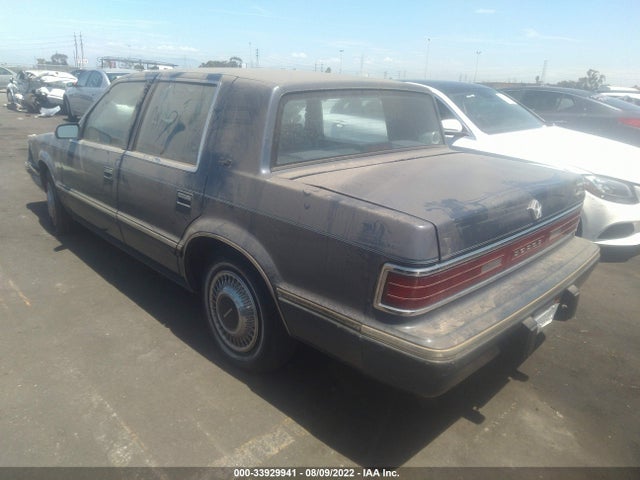 1989 DODGE DYNASTY LE VIN: 1B3BC5633KD440855