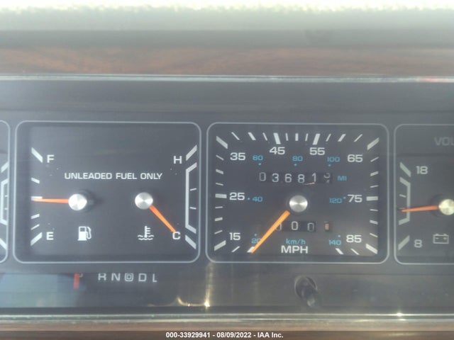 1989 DODGE DYNASTY LE VIN: 1B3BC5633KD440855