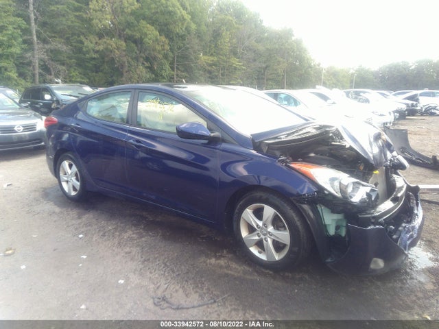 2013 HYUNDAI ELANTRA GLS VIN: 5NPDH4AE0DH384074