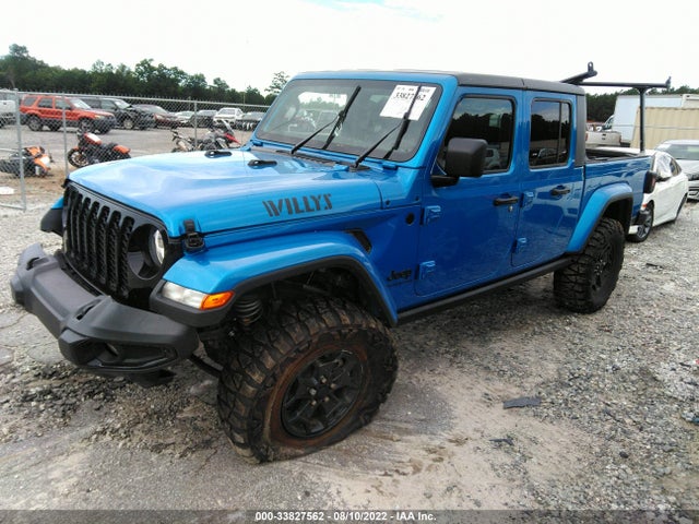 Jeep Gladiator Willys 2021 1C6HJTAG6ML556693 Image 2