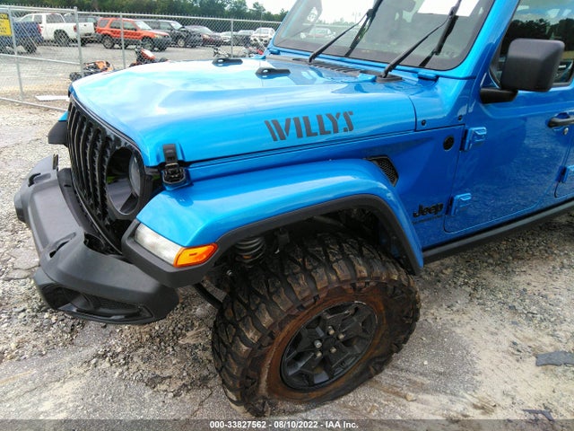 Jeep Gladiator Willys 2021 1C6HJTAG6ML556693 Image 7