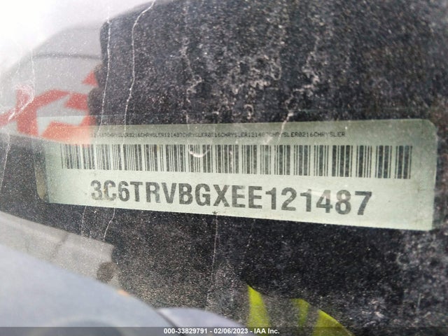 2014 Ram Promaster, VIN: 3C6TRVBGXEE121487