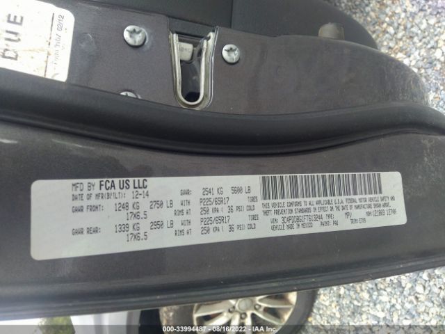 3C4PDDBG1FT613244 Dodge Journey Sxt