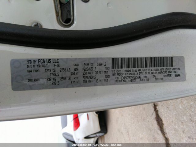 3C4PDCAB7HT525642 Dodge JOURNEY SE