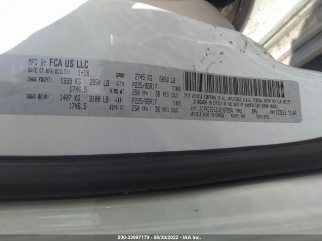 2C4RDGBG3JR187854 Dodge Grand Caravan Se