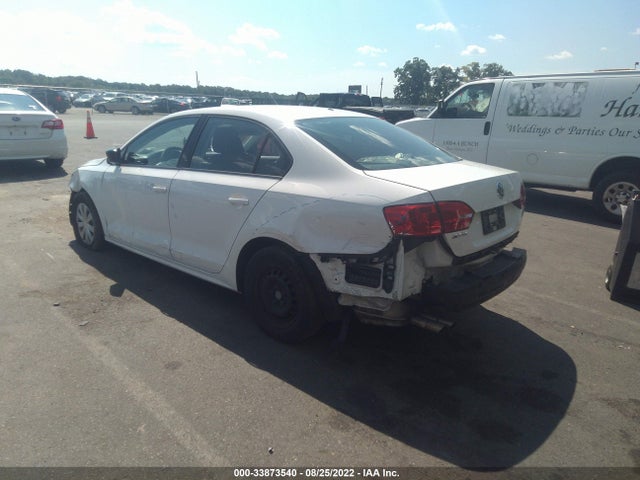 2013 VOLKSWAGEN JETTA SEDAN S VIN: 3VW2K7AJ6DM449637