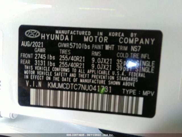 2022 Genesis GV70, VIN: KMUMCDTC7NU041731