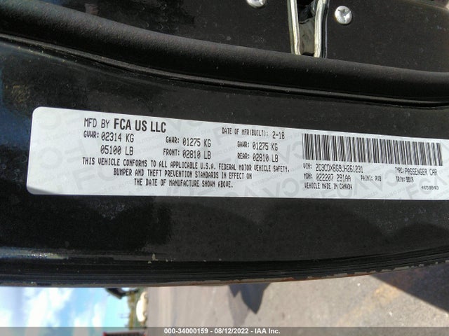 Dodge Charger Sxt Rwd 2018 2C3CDXBG9JH261231 Image 9