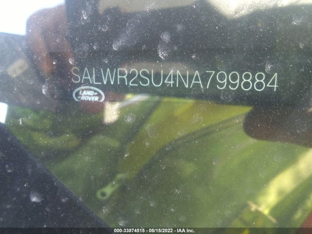 2022 Land Rover Range Rover Sport, VIN: SALWR2SU4NA799884