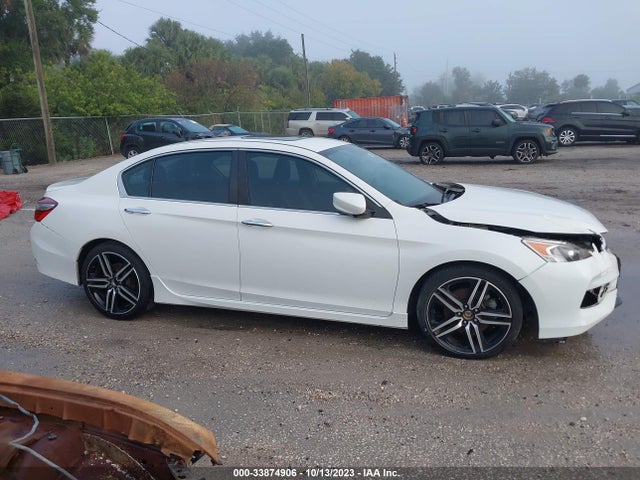 2017 HONDA ACCORD SEDAN SPORT VIN: 1HGCR2F53HA160804