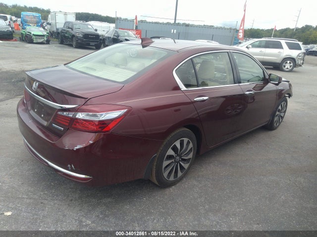 2017 HONDA ACCORD HYBRID EX-L VIN: JHMCR6F56HC019458