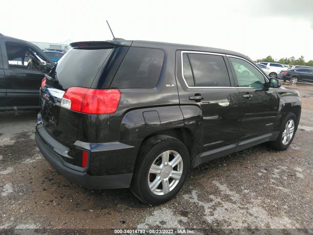 2016 GMC TERRAIN SLE VIN: 2GKALMEK4G6107183