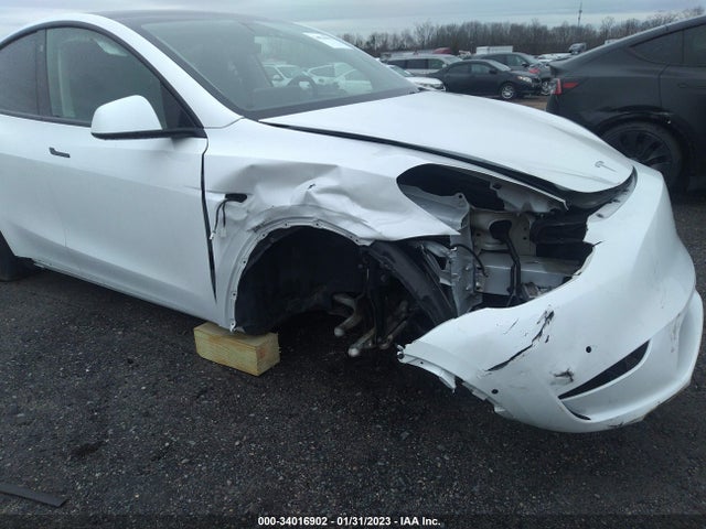 2021 TESLA MODEL Y LONG RANGE VIN: 5YJYGAEE5MF149794