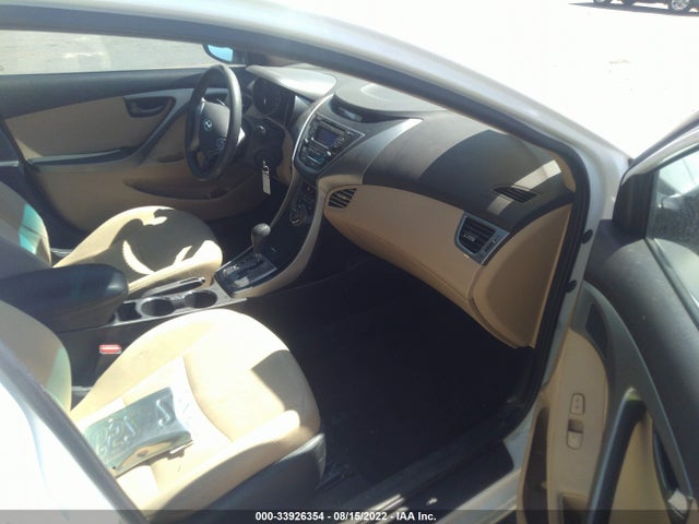 2013 HYUNDAI ELANTRA GLS VIN: 5NPDH4AE5DH236969