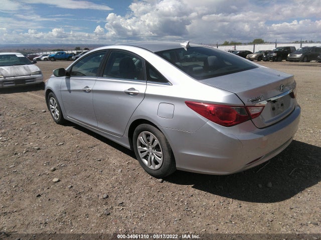 2013 HYUNDAI SONATA GLS VIN: 5NPEB4AC2DH505630