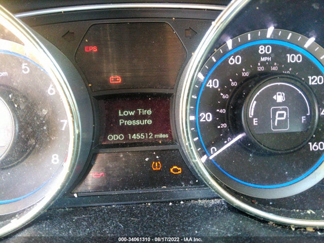 2013 HYUNDAI SONATA GLS VIN: 5NPEB4AC2DH505630