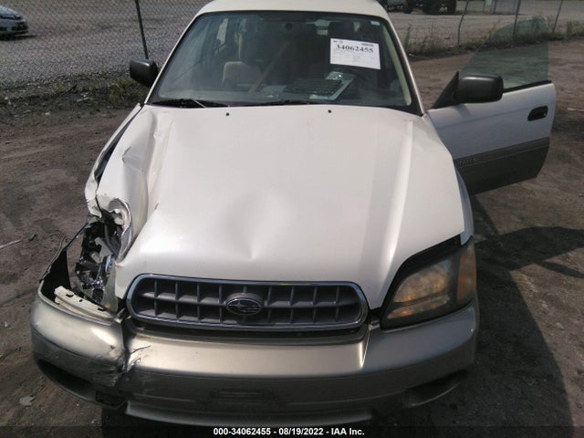 2003 SUBARU LEGACY WAGON OUTBACK VIN: 4S3BH675737632155