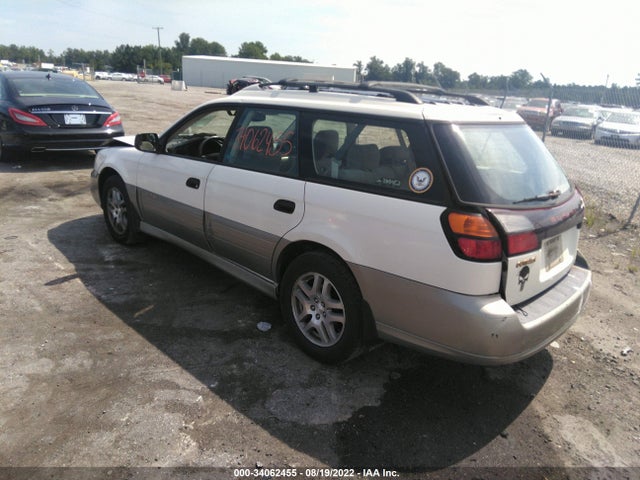 2003 SUBARU LEGACY WAGON OUTBACK VIN: 4S3BH675737632155