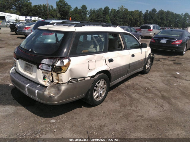 2003 SUBARU LEGACY WAGON OUTBACK VIN: 4S3BH675737632155