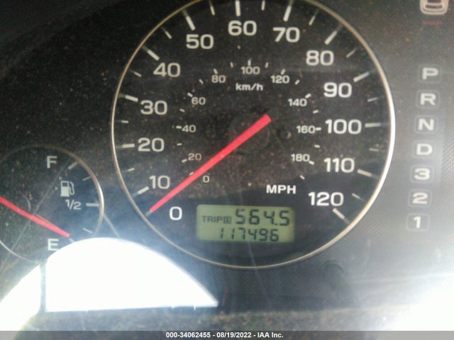 2003 SUBARU LEGACY WAGON OUTBACK VIN: 4S3BH675737632155