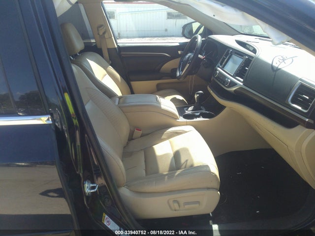 2016 TOYOTA HIGHLANDER LIMITED VIN: 5TDDKRFH7GS305709