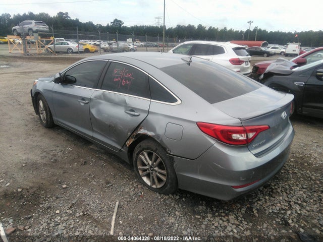 2017 HYUNDAI SONATA 2.4L VIN: 5NPE24AF3HH493956