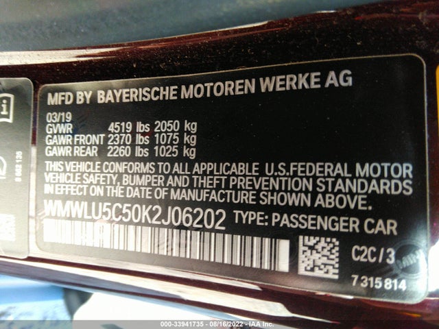 2019 Mini Clubman, VIN: WMWLU5C50K2J06202