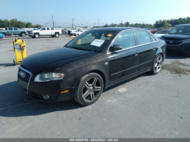 2007 AUDI A4 2.0T VIN: WAUDF78E47A273582