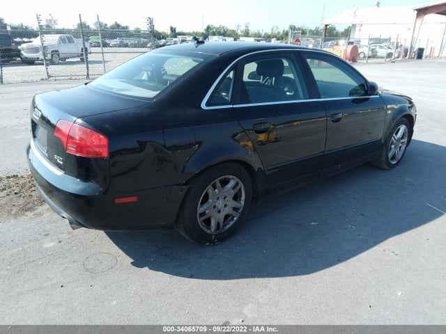 2007 AUDI A4 2.0T VIN: WAUDF78E47A273582