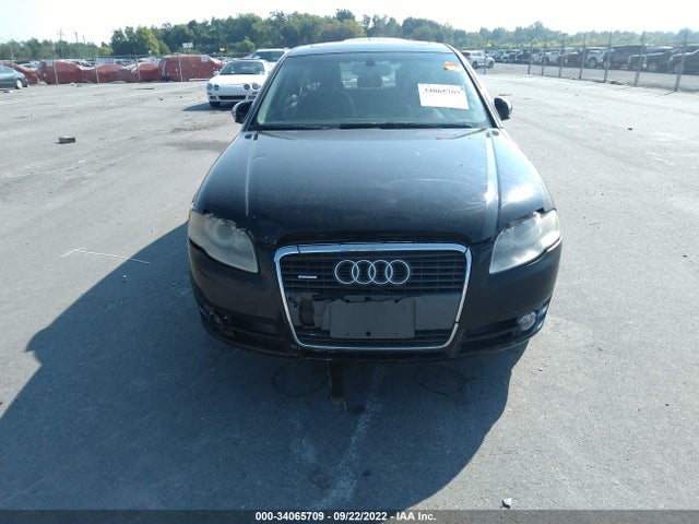 2007 AUDI A4 2.0T VIN: WAUDF78E47A273582