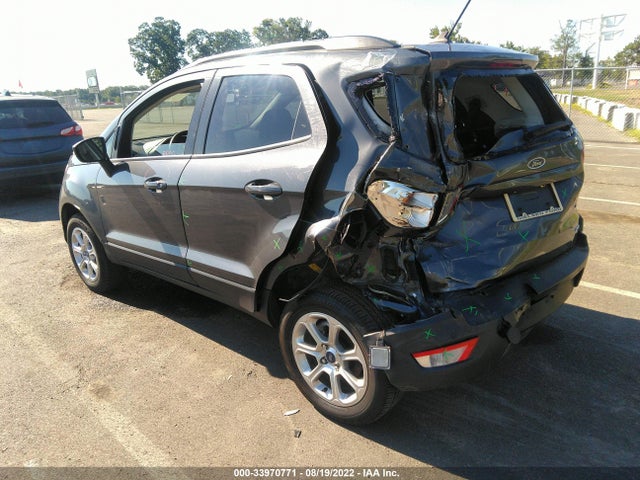 2020 FORD ECOSPORT SE VIN: MAJ6S3GL6LC349677