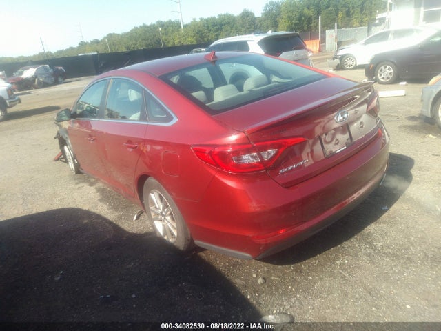 2015 HYUNDAI SONATA 2.4L SE VIN: 5NPE24AF5FH214648