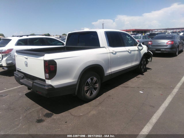 2019 HONDA RIDGELINE RTL-T VIN: 5FPYK2F63KB004270