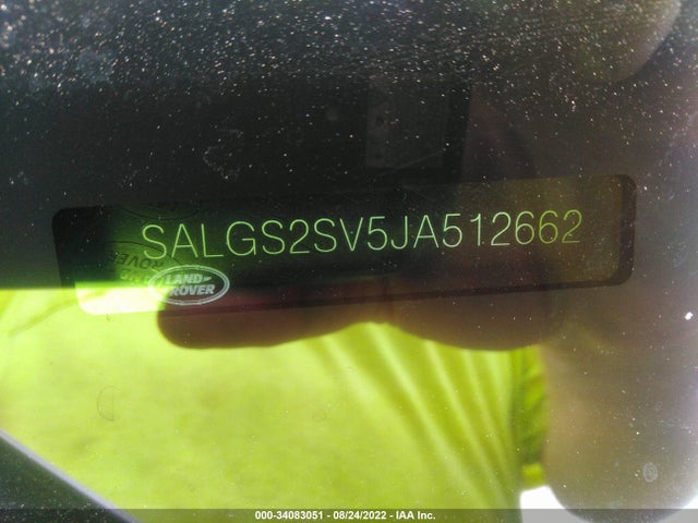 2018 Land Rover Range Rover, VIN: SALGS2SV5JA512662