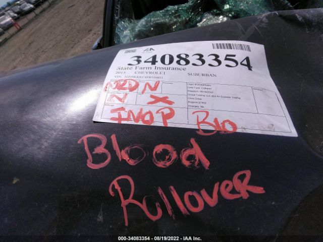 1GNSKKKC4FR550853 Chevrolet Suburban 1500 Ltz
