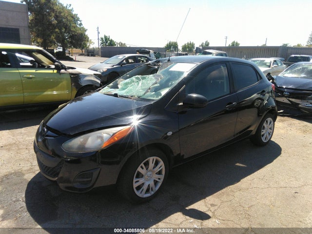 2012 MAZDA MAZDA2 SPORT VIN: JM1DE1KZ1C0138655