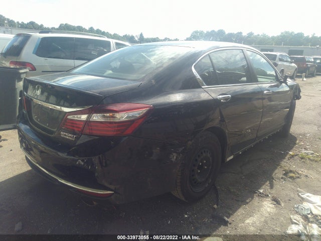 2017 HONDA ACCORD SEDAN SPORT SE VIN: 1HGCR2F12HA270952