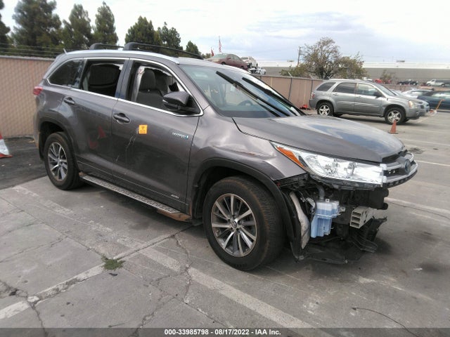 2017 Toyota Highlander, VIN: 5TDJGRFH0HS035101
